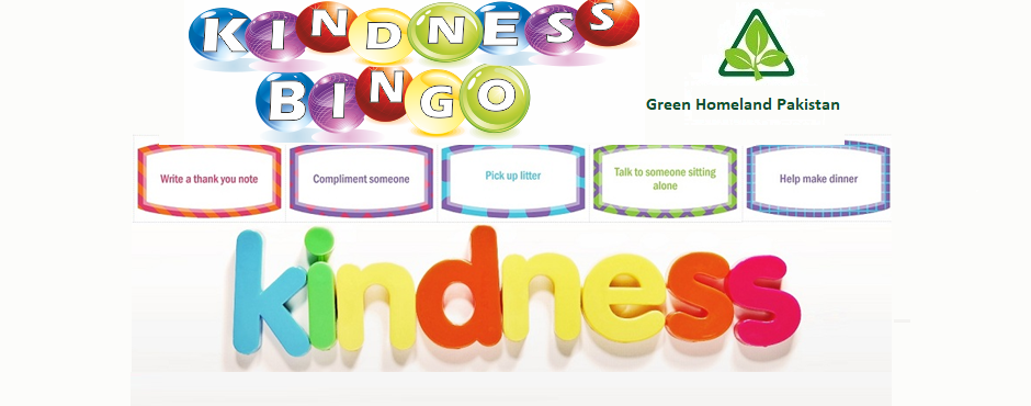 Kindness Bingo 2018